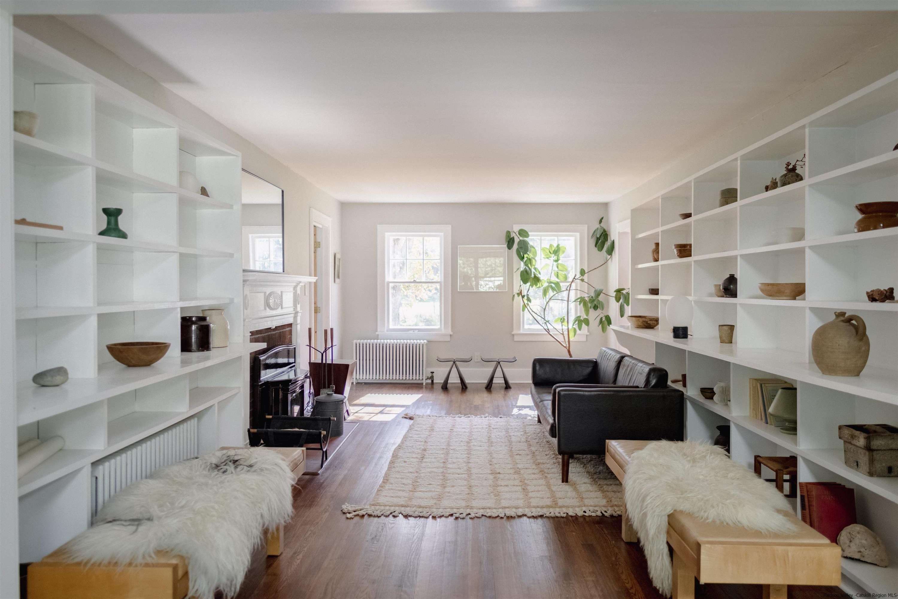 2814 County Road Cornwallville, NY 12418 - Photo 7 of 34 a living room with furniture fireplace and a window