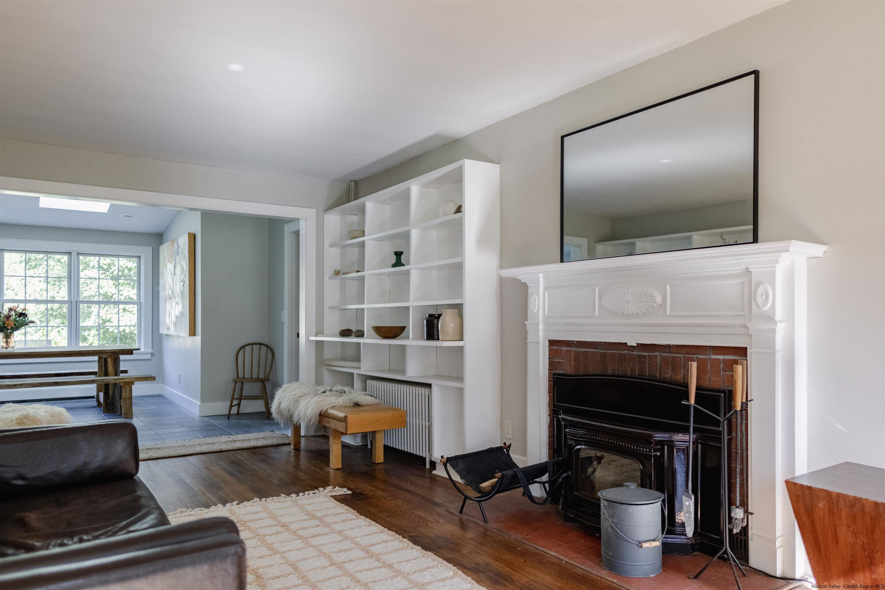 2814 County Road Cornwallville, NY 12418 - Photo 8 of 34 a living room with furniture and a fireplace