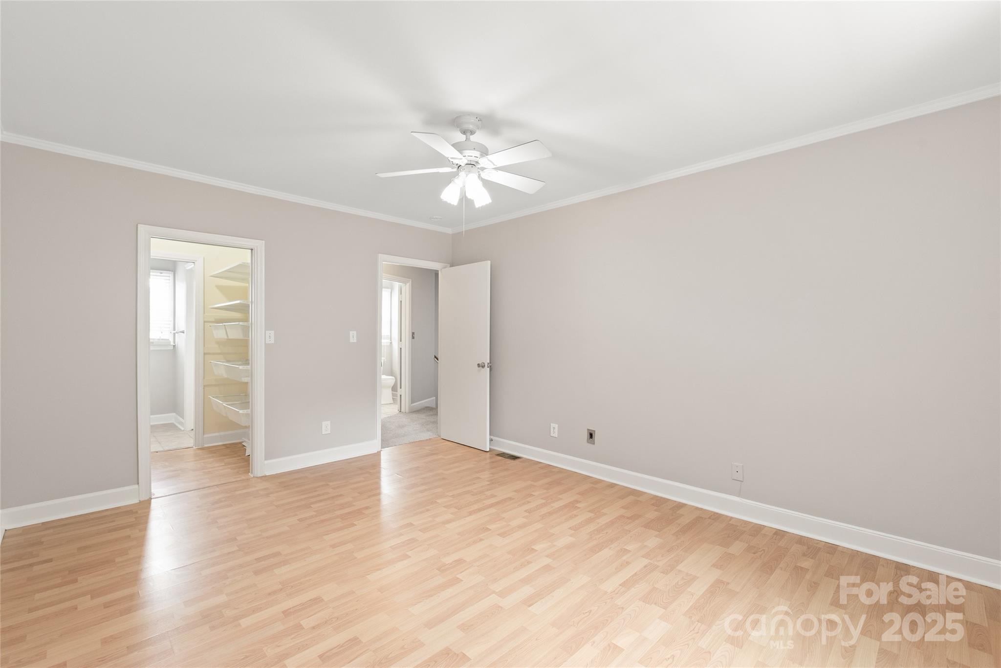 5949 Quail Hollow Road, Unit E Charlotte, NC 28210 - Photo 18 of 27 wooden floor in an empty room