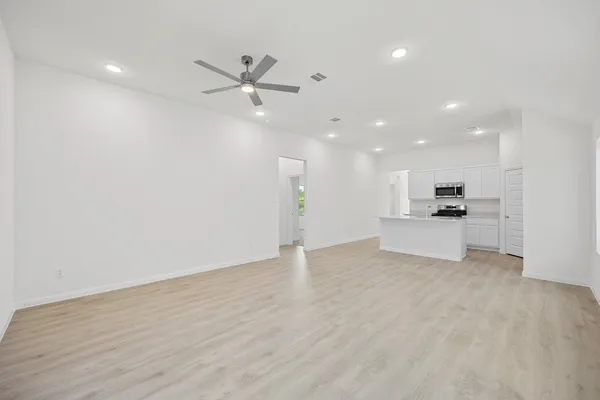a bathroom with a shower and a bath tub