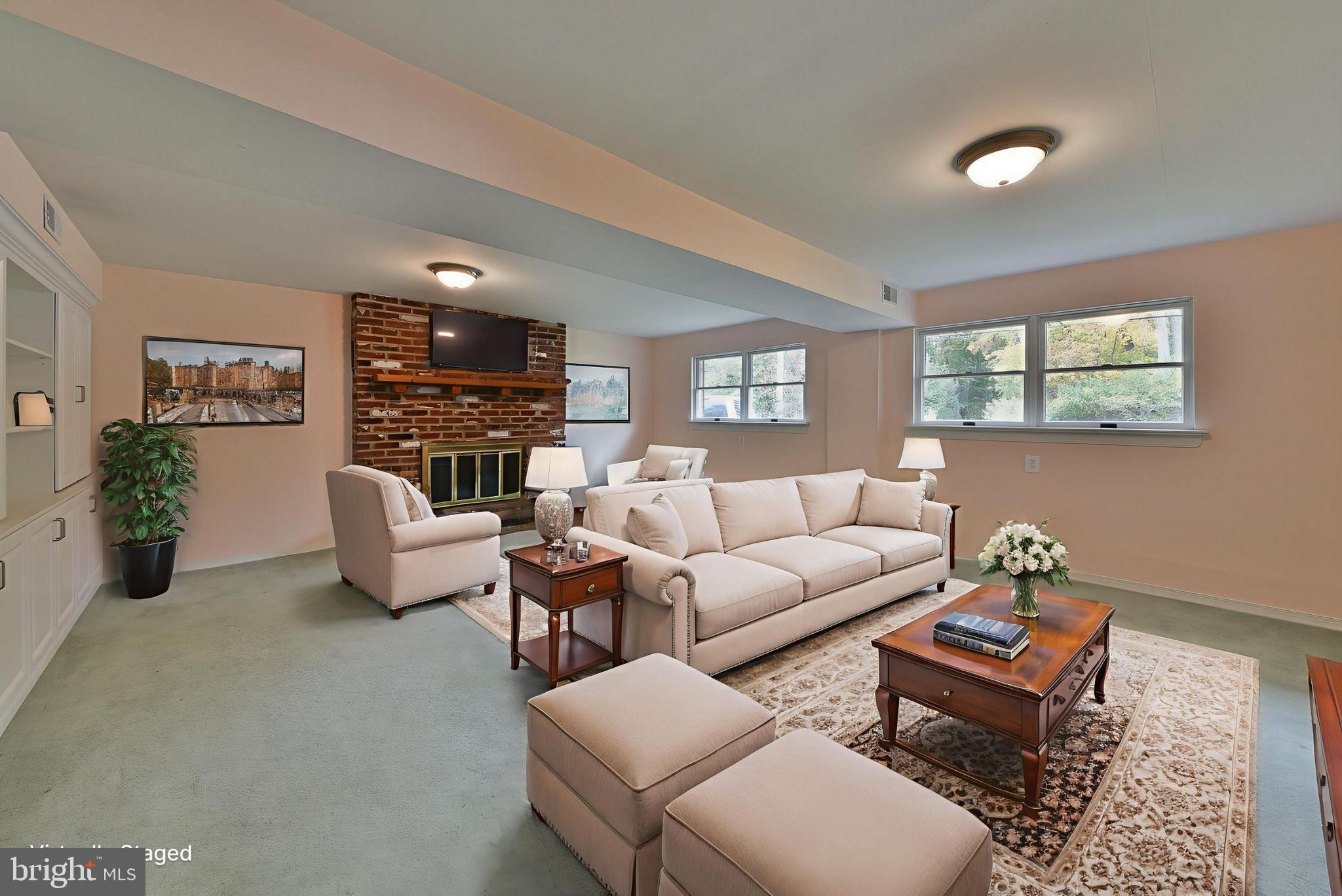 312 East Mill Road Flourtown, PA 19031 - Photo 23 of 36 a living room with furniture and a potted plant