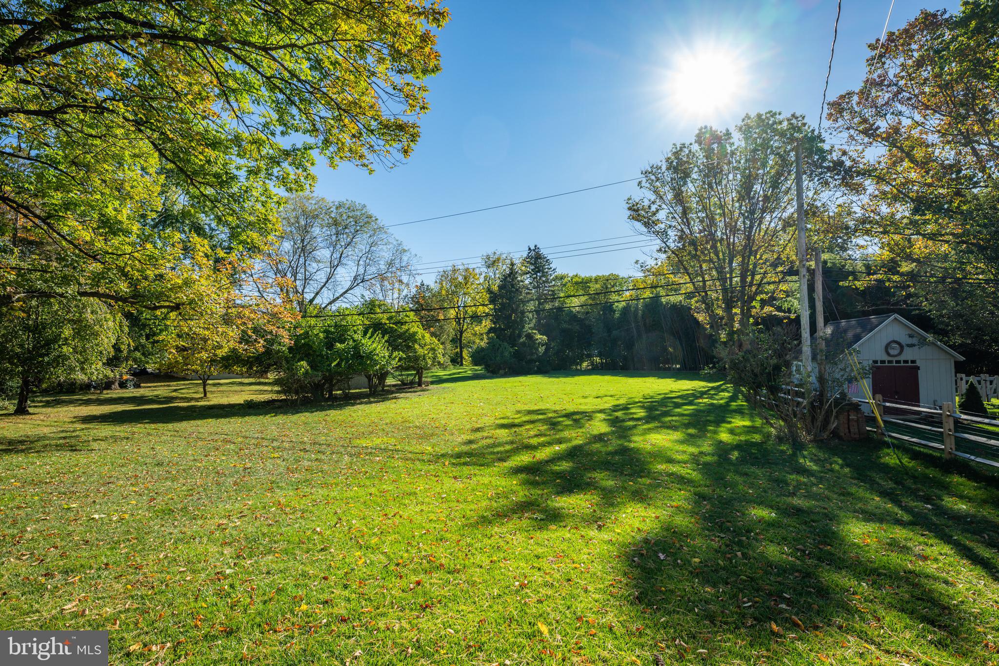 312 East Mill Road Flourtown, PA 19031 - Photo 10 of 36 a view of a yard with a house