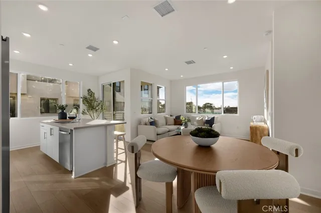 a view of a balcony with city view