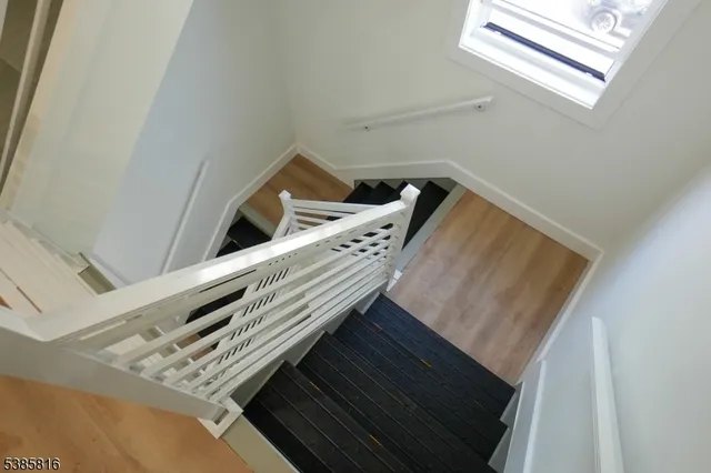 a view of an entryway with furniture