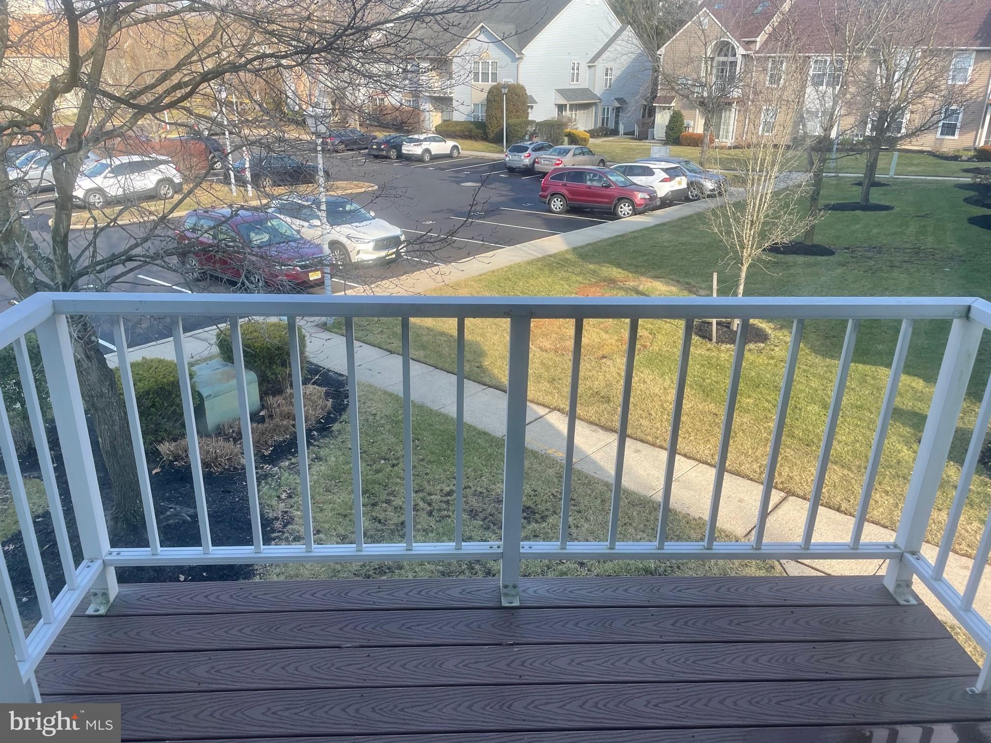 3302 B Ramsbury Court Mount Laurel, NJ 08054 - Photo 2 of 7 a view of a street from a balcony