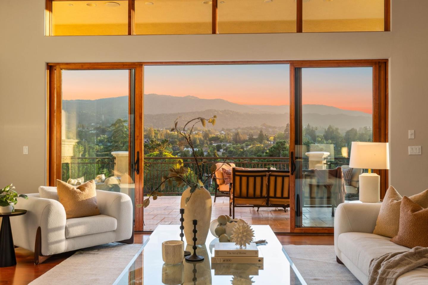 24570 Ruth Lee Court Los Altos, CA 94024 - Photo 2 of 31 a living room with furniture city view and large windows