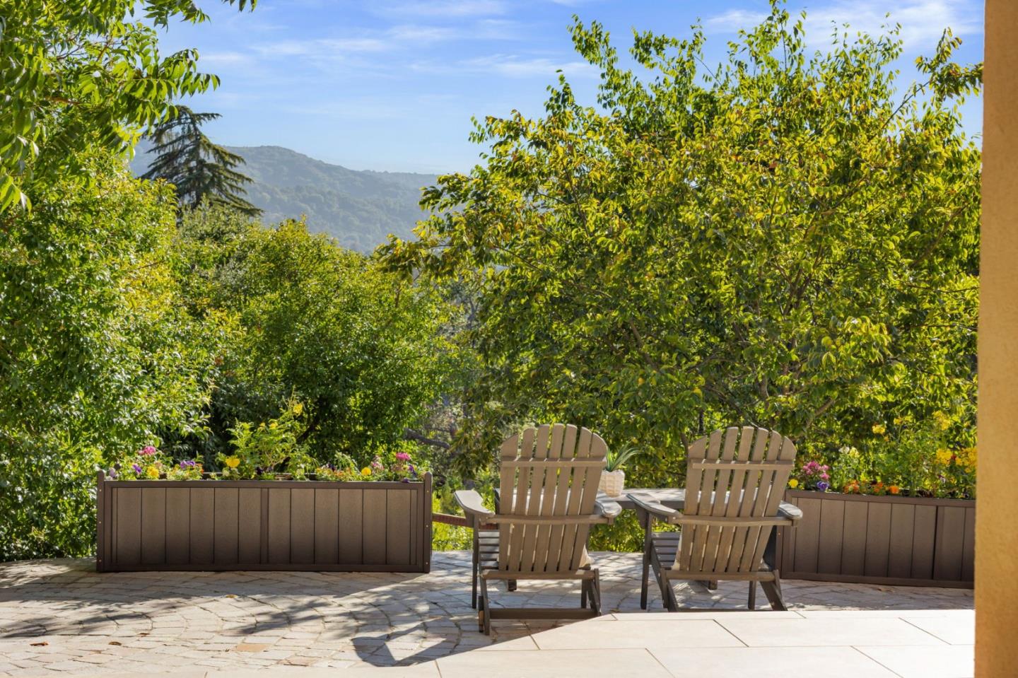 24570 Ruth Lee Court Los Altos, CA 94024 - Photo 31 of 31 a view of a backyard with large tree and wooden fence