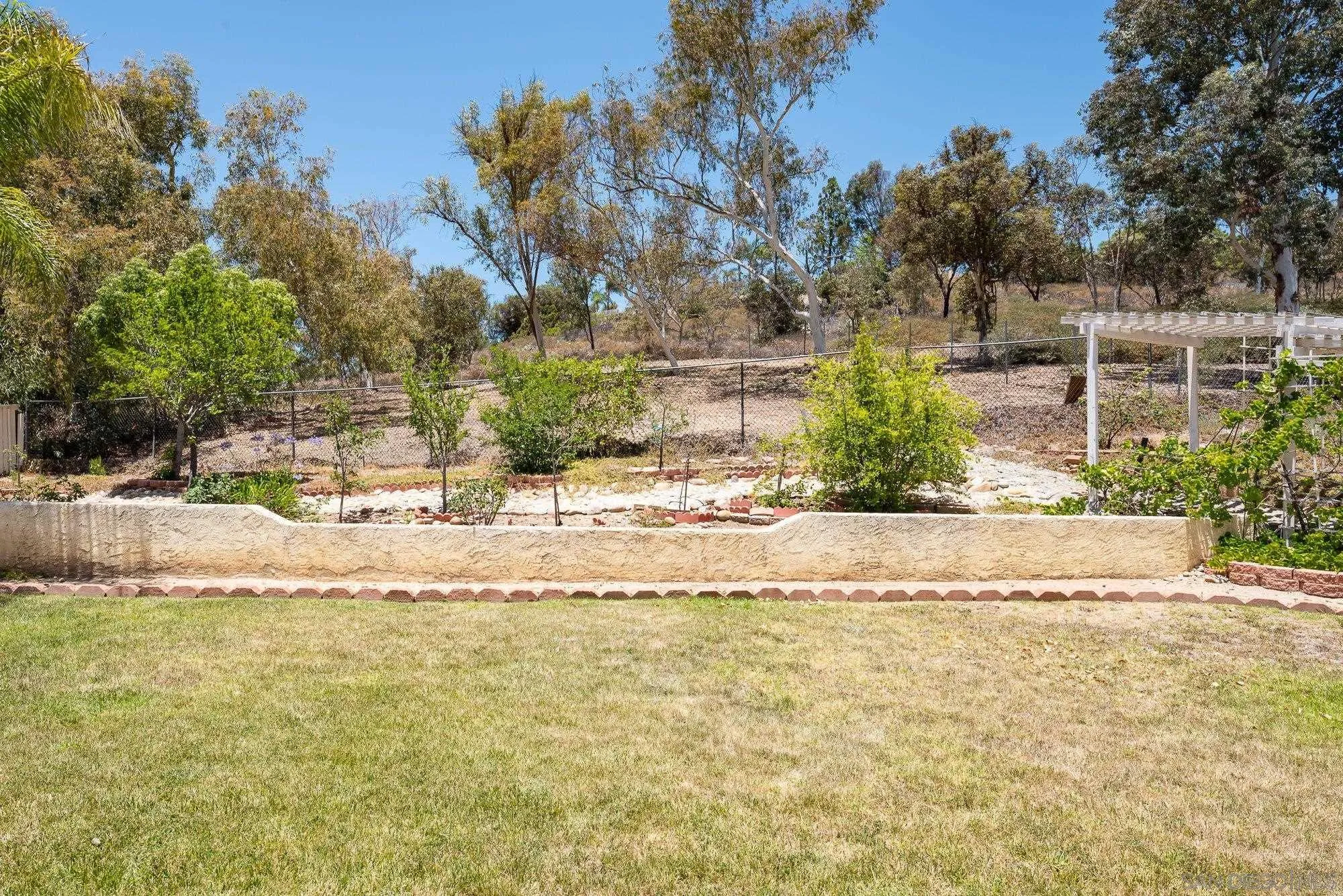 13926 Carriage Road Poway, CA 92064 - Photo 27 of 54 a view of a swimming pool with a yard