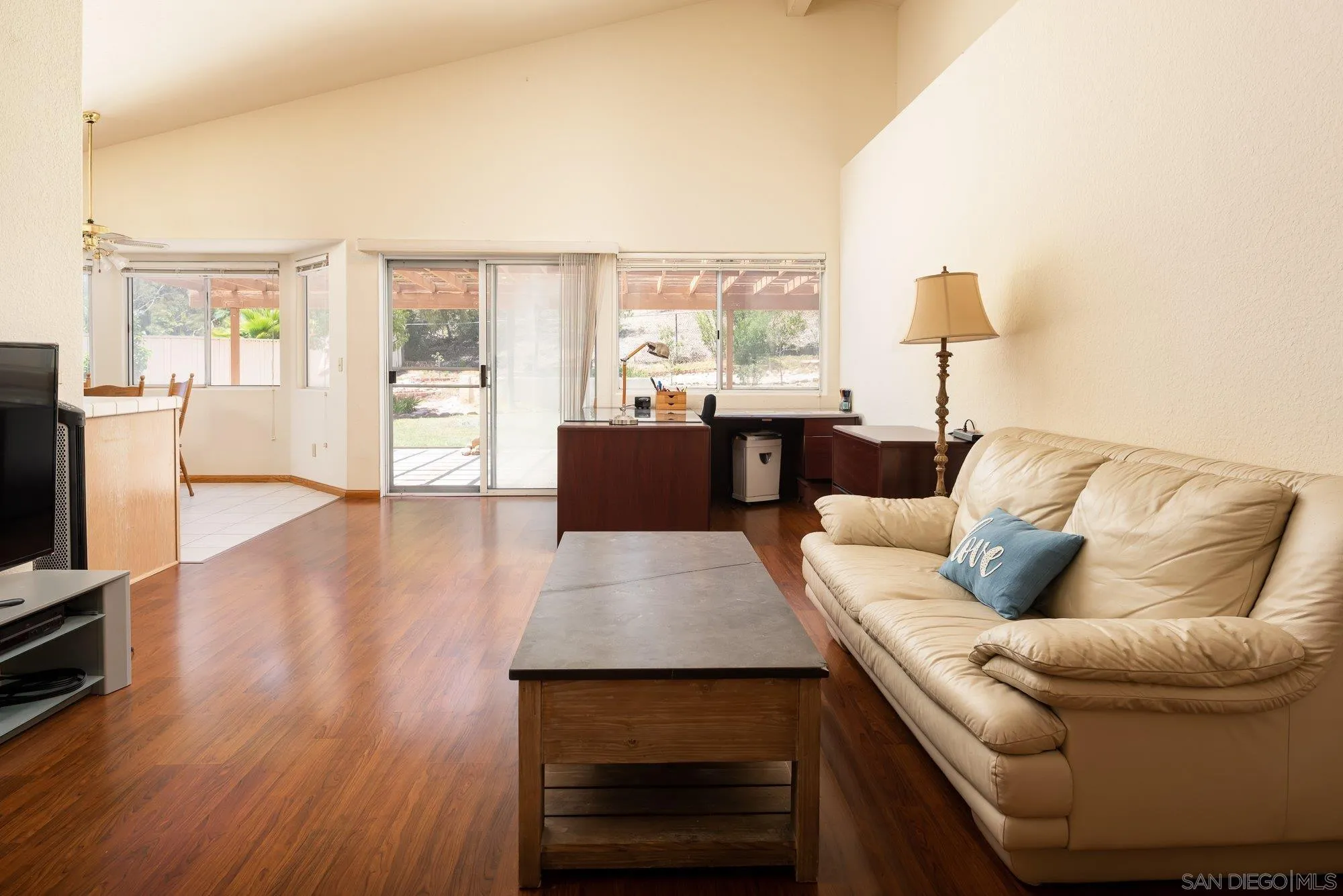 13926 Carriage Road Poway, CA 92064 - Photo 10 of 54 a living room with furniture and a flat screen tv