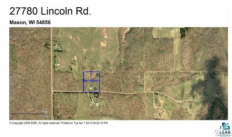 27780 Lincoln Road Mason, WI 54856 - Photo 24 of 25 Birds eye view aerial