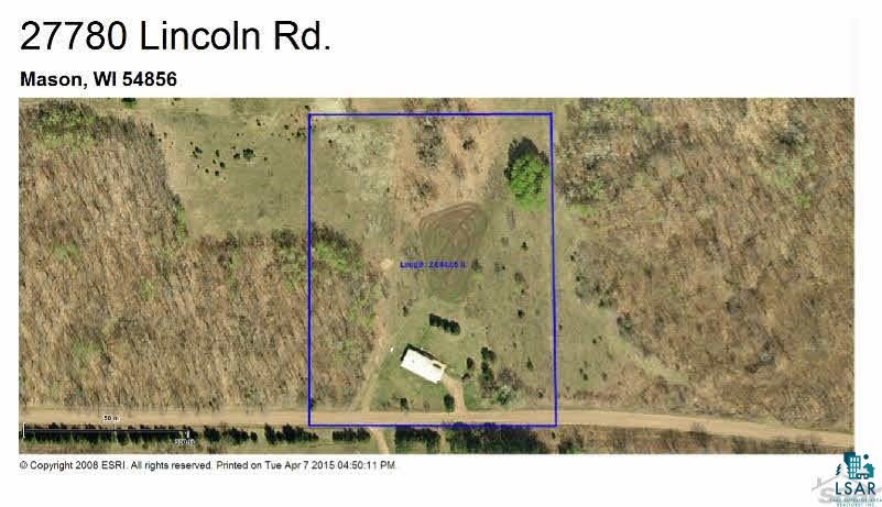 27780 Lincoln Road Mason, WI 54856 - Photo 25 of 25 Close up 6 acres with ranch home