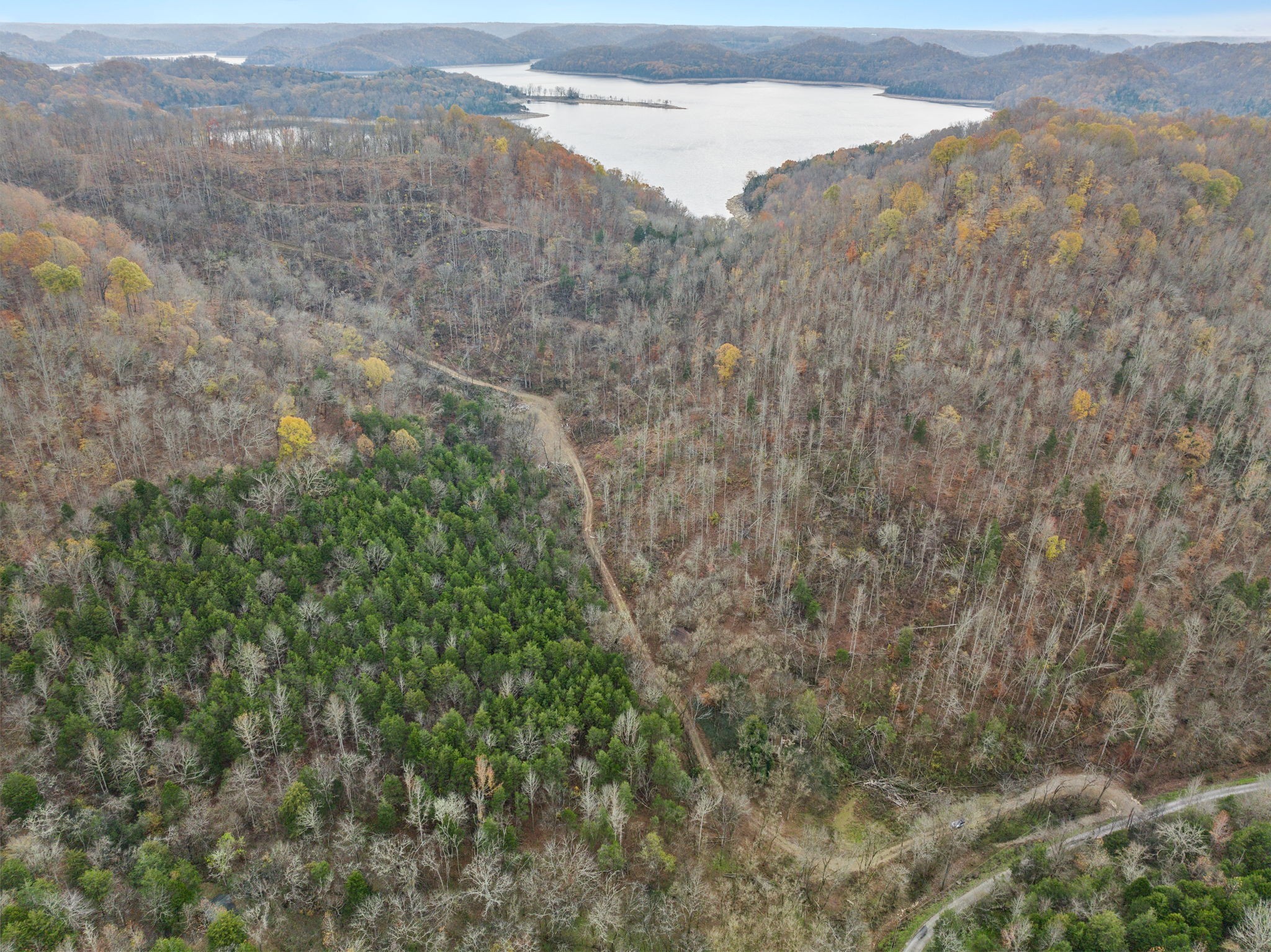 0 Long Branch Road Lancaster, TN 38569 - Photo 33 of 37 a view of a dry yard with mountains in the background