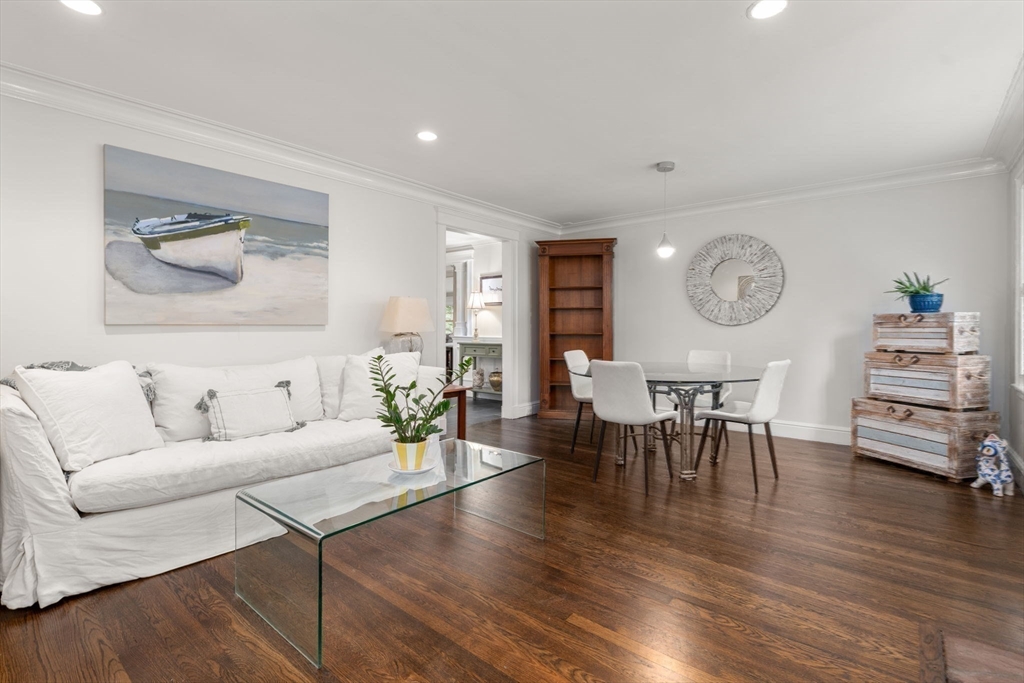 14 Sunset Road Wellesley, MA 02482 - Photo 5 of 39 a living room with furniture and wooden floor