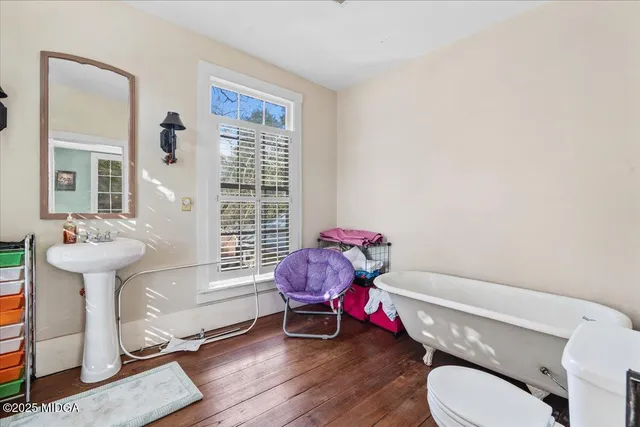 front view of a house with a small yard