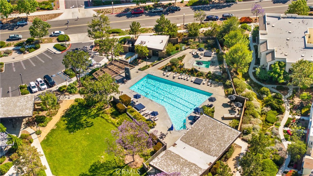 105 Newall Irvine, CA 92618 - Photo 57 of 59 an aerial view of residential houses with outdoor space