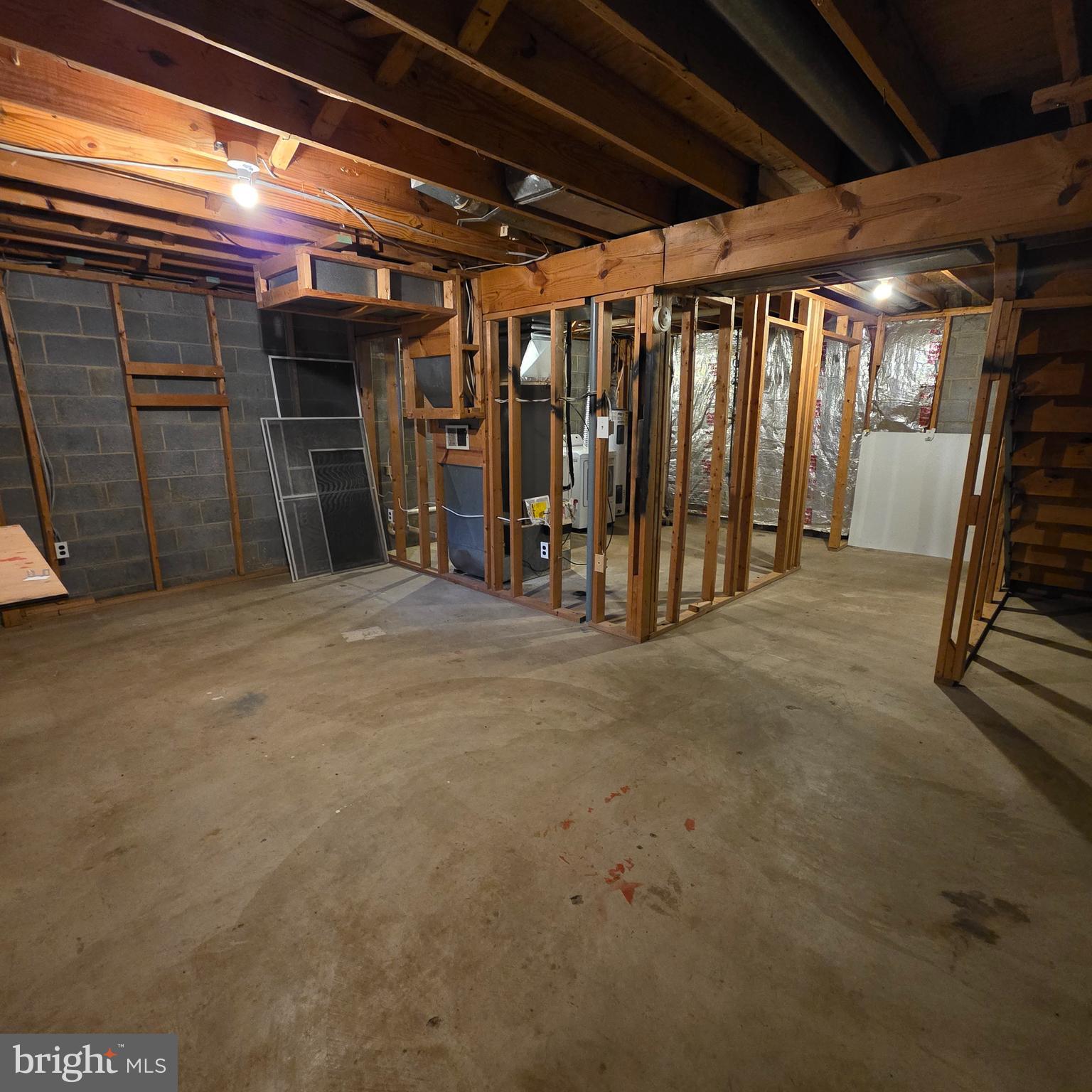 1758 Springfield Lane Frederick, MD 21702 - Photo 17 of 31 a view of empty room with wooden walls