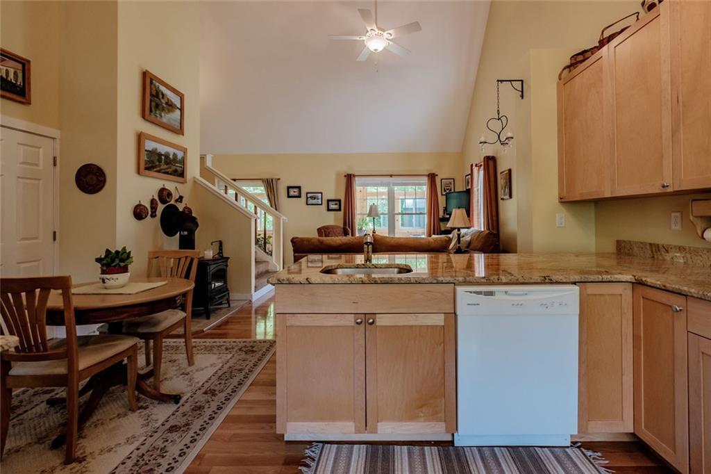 71 Hardscrabble Road Sweden, ME 04040 - Photo 10 of 35 Kitchen looking into dining area