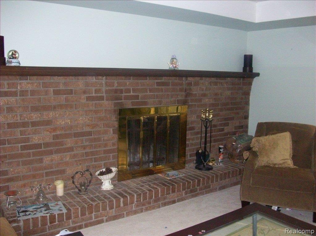 5867 Wedgewood Road Canton, MI 48187 - Photo 14 of 25 Family Room Fireplace