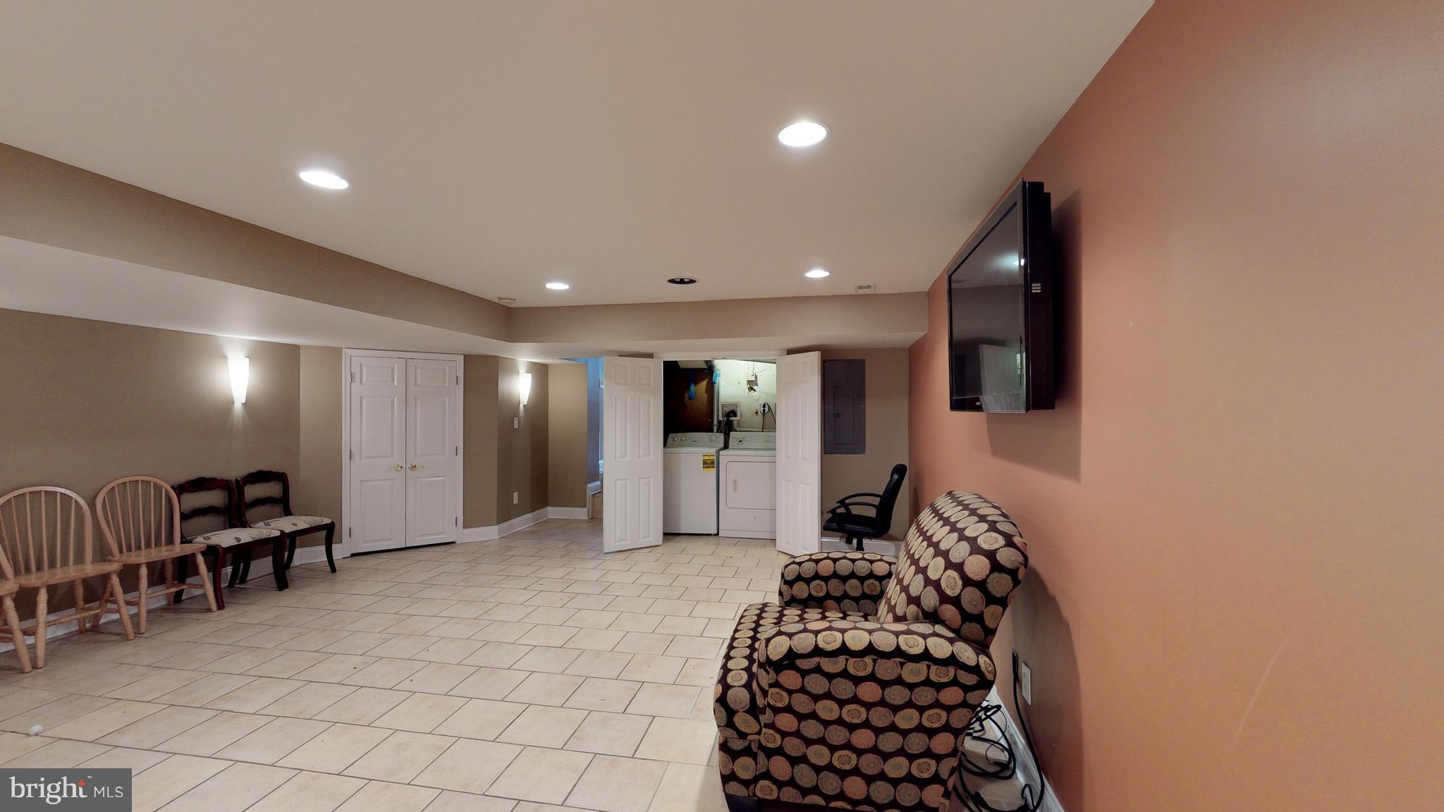 545 Brook Road Towson, MD 21286 - Photo 26 of 30 Family Room with 2nd Laundry on Lower Level 2