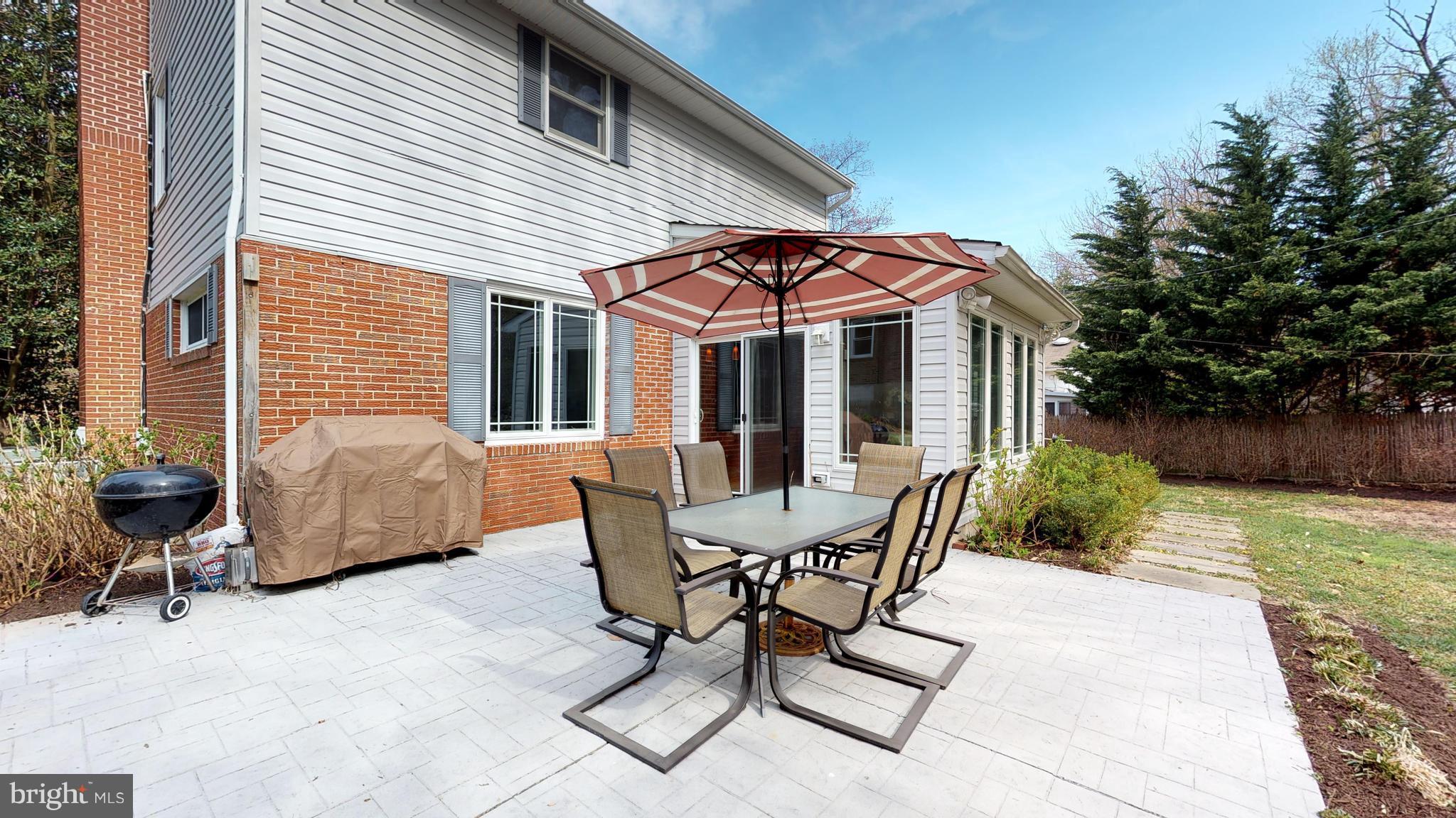 545 Brook Road Towson, MD 21286 - Photo 28 of 30 Stamped Concrete Patio