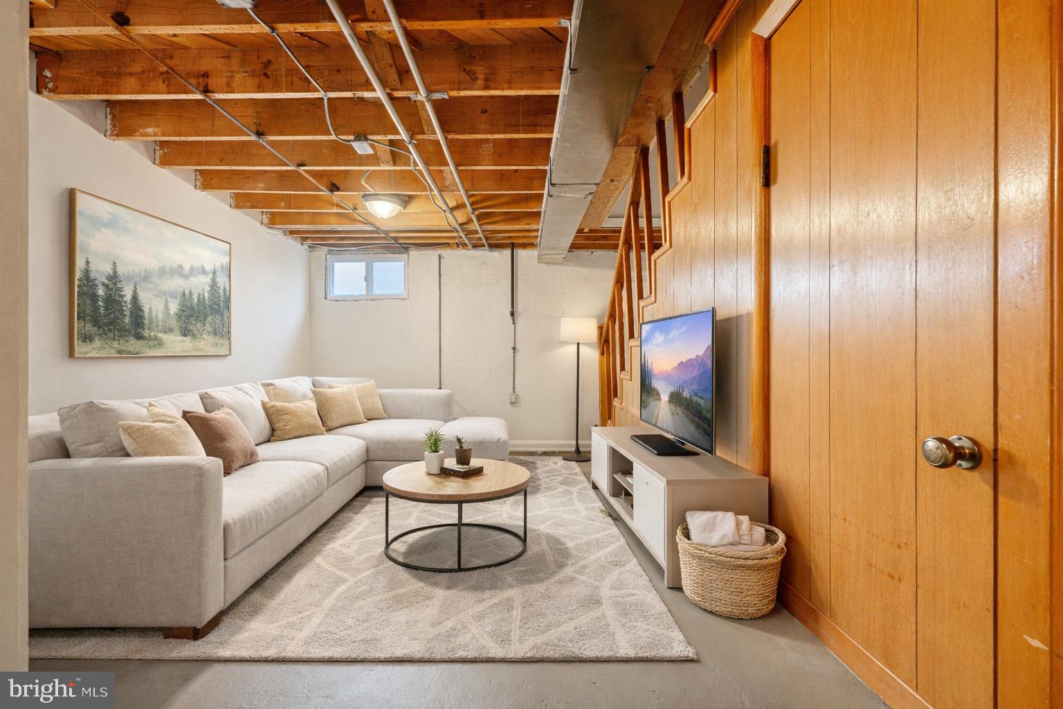 6905 Bank Street Baltimore, MD 21224 - Photo 13 of 17 Basement sitting area