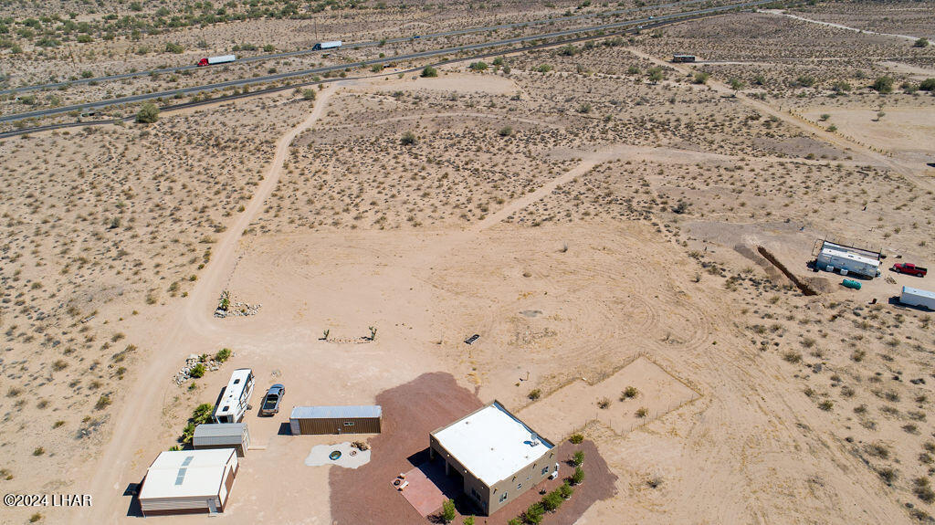 5.71-acres Frontage Road Yucca, AZ 86438 - Photo 2 of 27 View over both lots