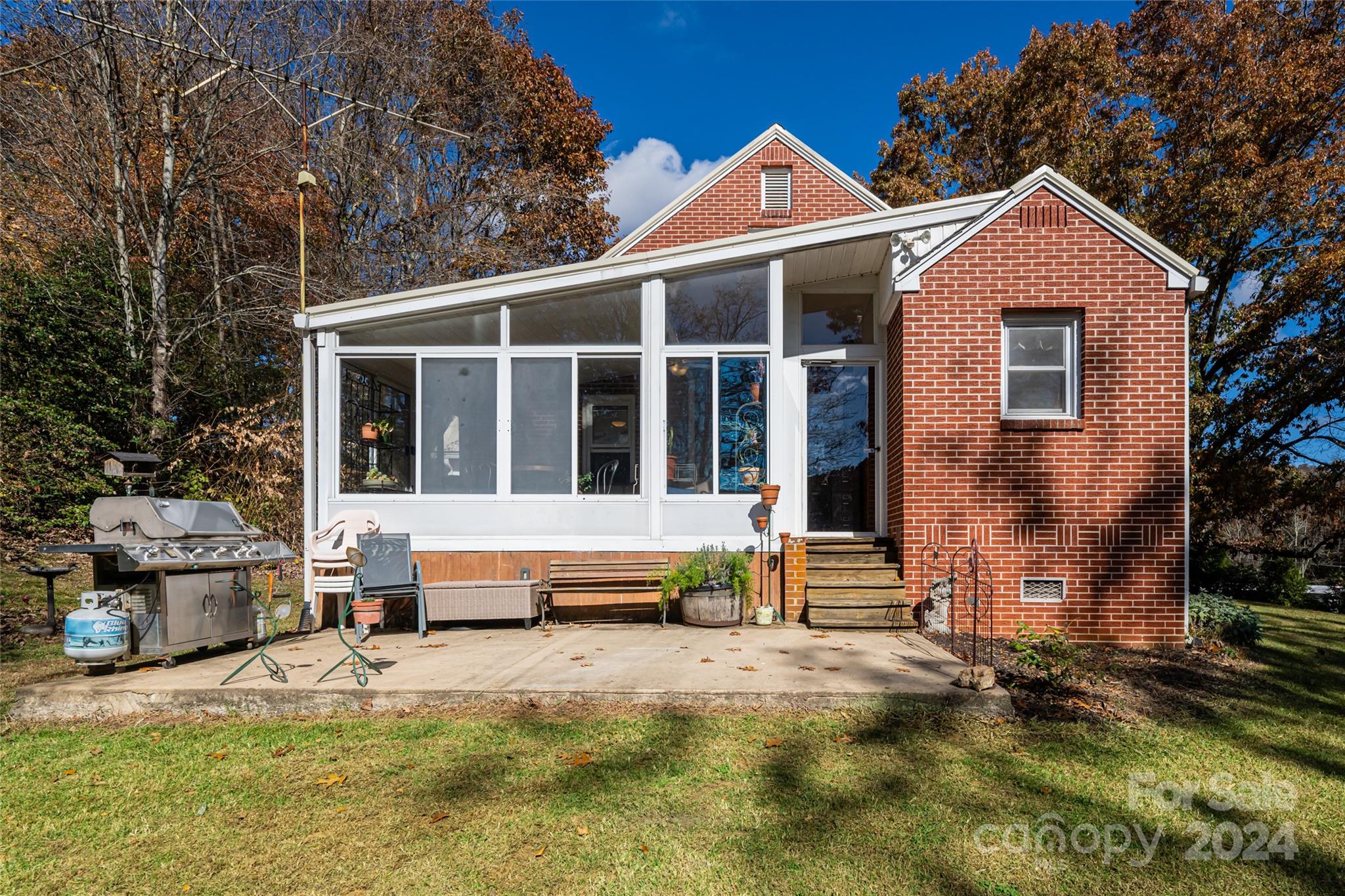 5074 Thickety Road Canton, NC 28716 - Photo 20 of 48 a house view with a garden space
