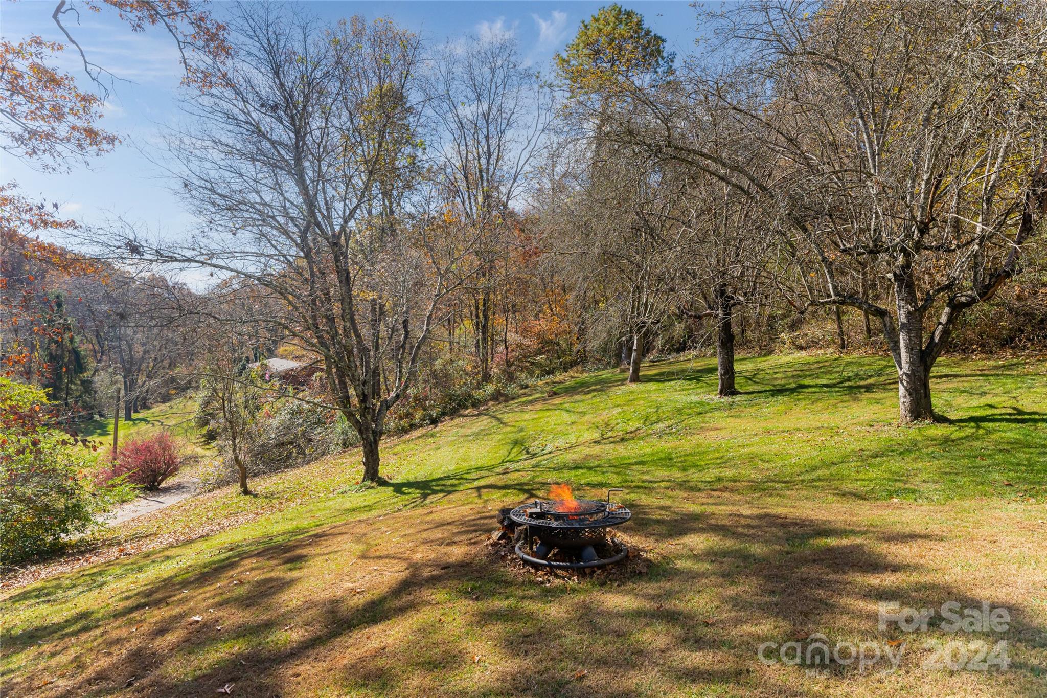 5074 Thickety Road Canton, NC 28716 - Photo 21 of 48 a view of a yard with swimming pool