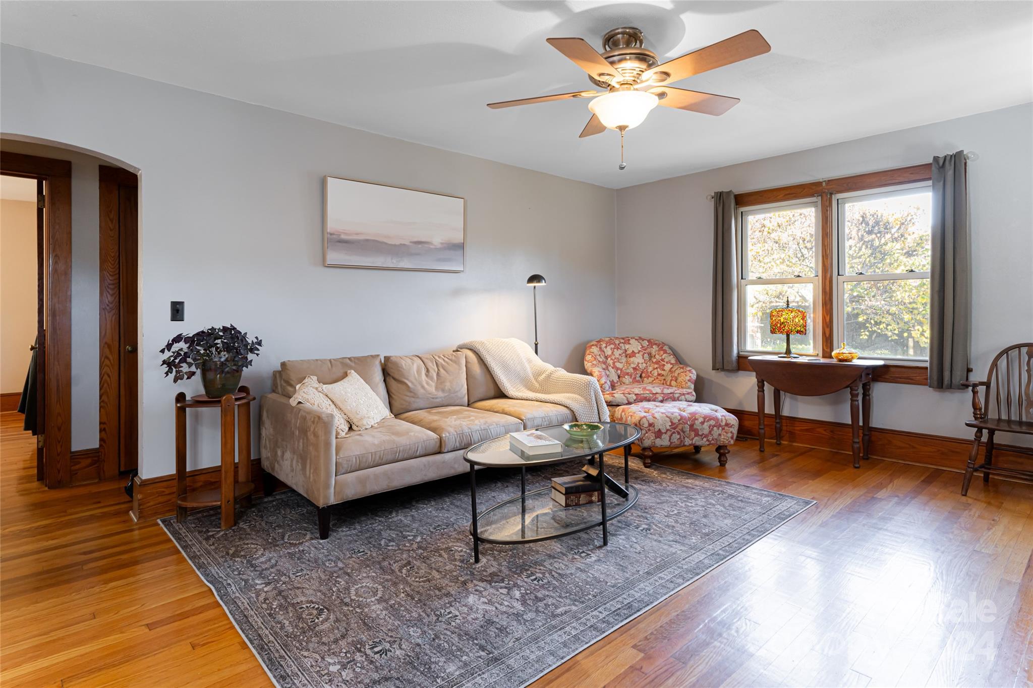 5074 Thickety Road Canton, NC 28716 - Photo 8 of 48 a living room with furniture and a rug