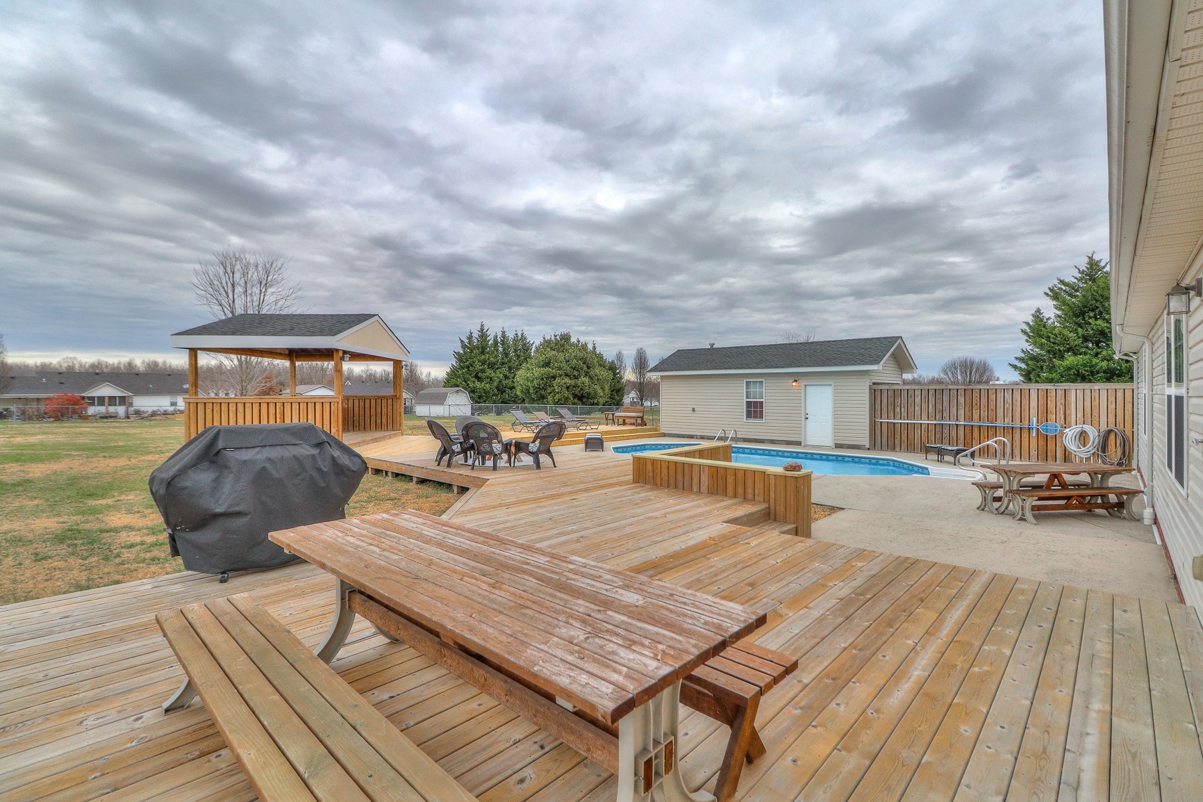 3580 Gnat Hill Road Manchester, TN 37355 - Photo 31 of 37 a view of swimming pool with seating space