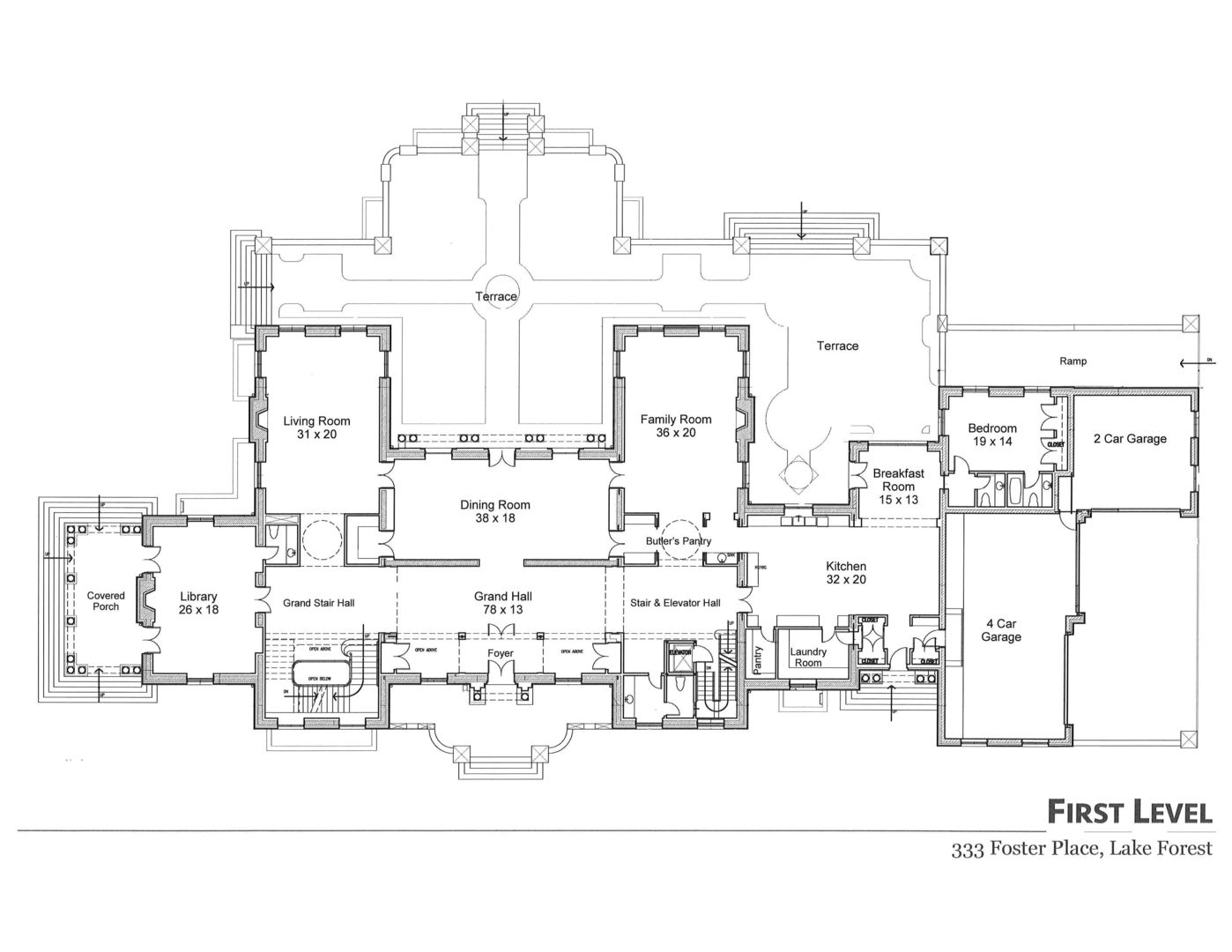 333 Foster Place Lake Forest, IL 60045 - Photo 16 of 21 a black and white photo of a