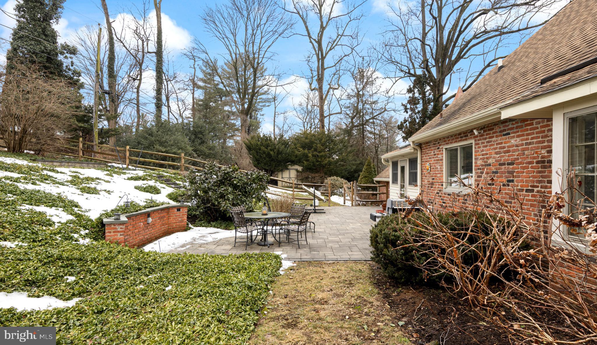 152 Hunters Lane Devon, PA 19333 - Photo 11 of 57 a view of a backyard with sitting area