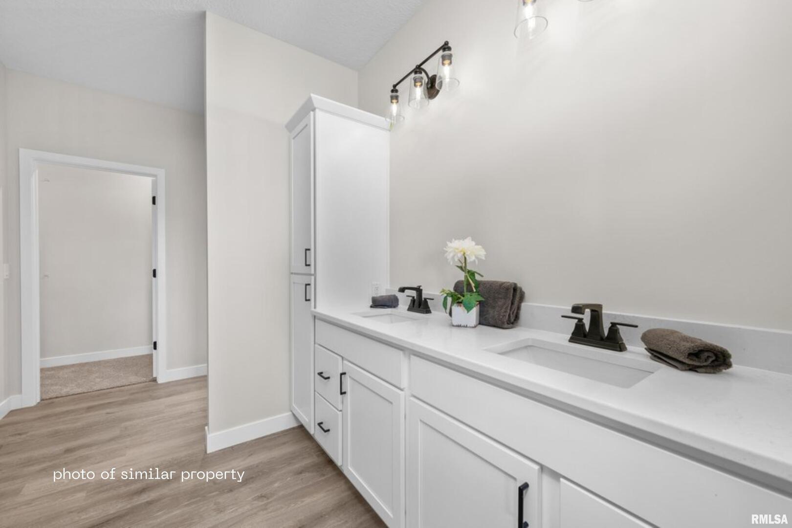 1867 Redbud Circle, Unit 102 Eldridge, IA 52748 - Photo 11 of 15 a kitchen with a sink and a potted plant