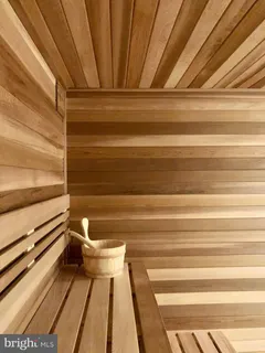 a view of a room with stairs