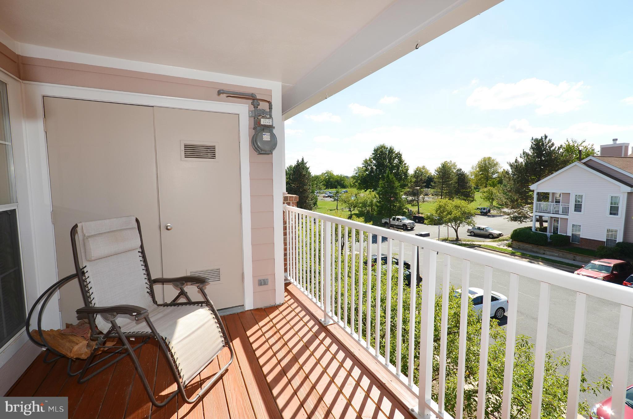 21019 Timber Ridge Terrace, Unit 302 Ashburn, VA 20147 - Photo 3 of 27 a view of balcony and patio