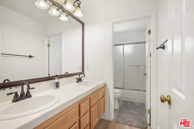 a room with furniture and a table