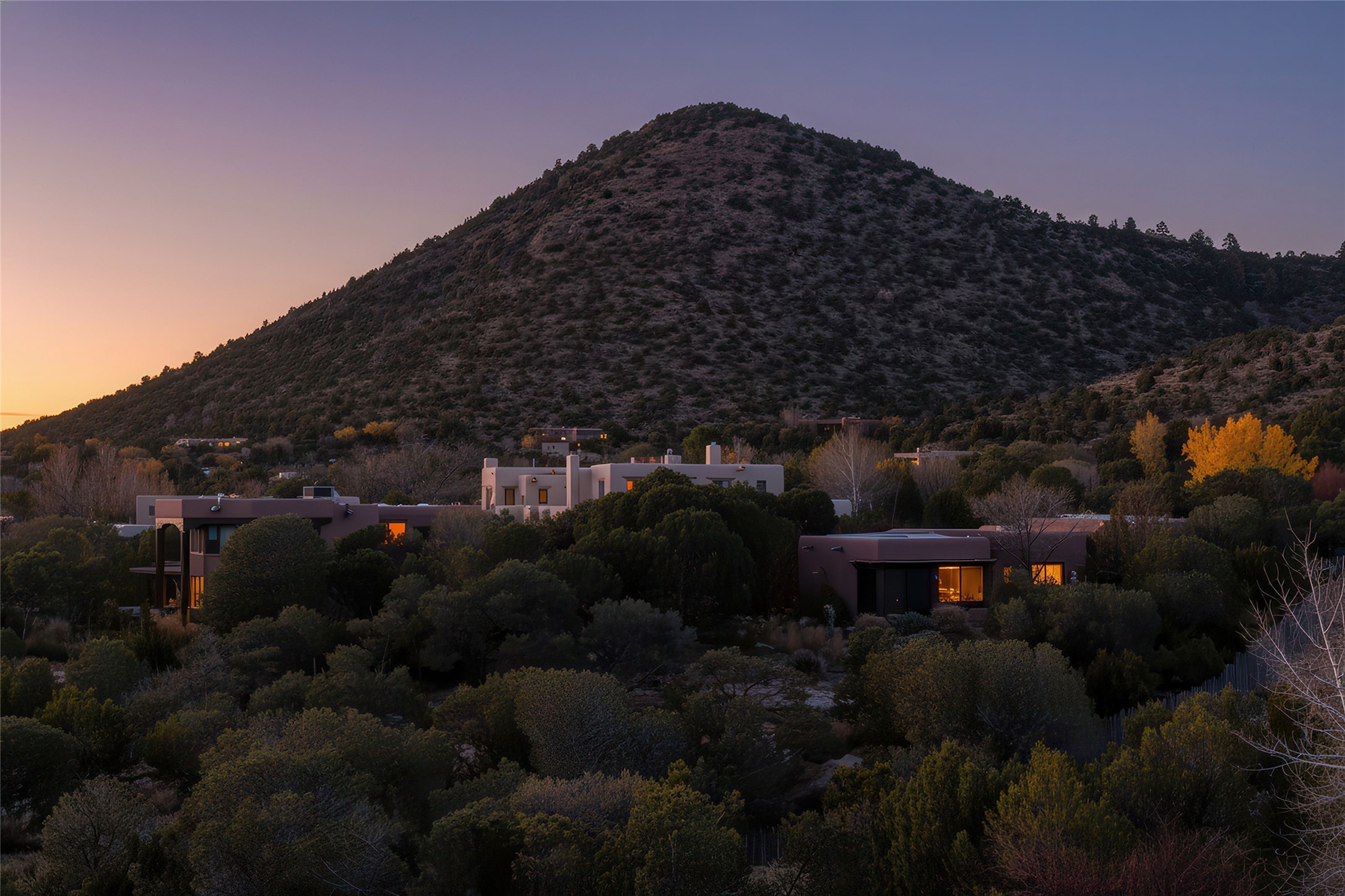 2022 Foothills Road Santa Fe, NM 87505 - Photo 2 of 68 Sunset View of Property
