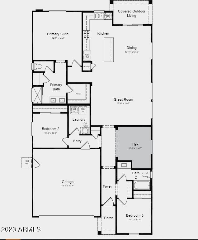14396 West Alameda Road Surprise, AZ 85387 - Photo 4 of 4 Floor Plan