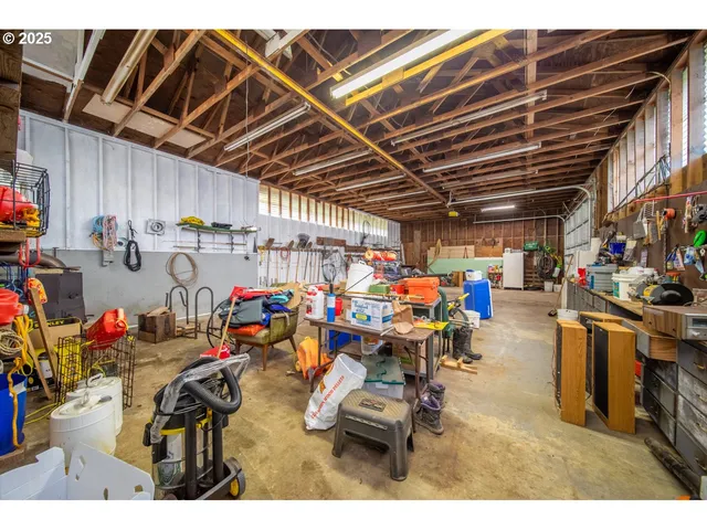 a view of storage and utility room