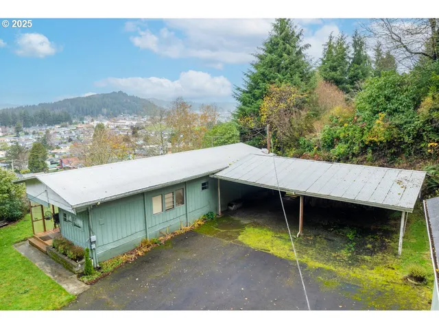 a view of outdoor space and yard