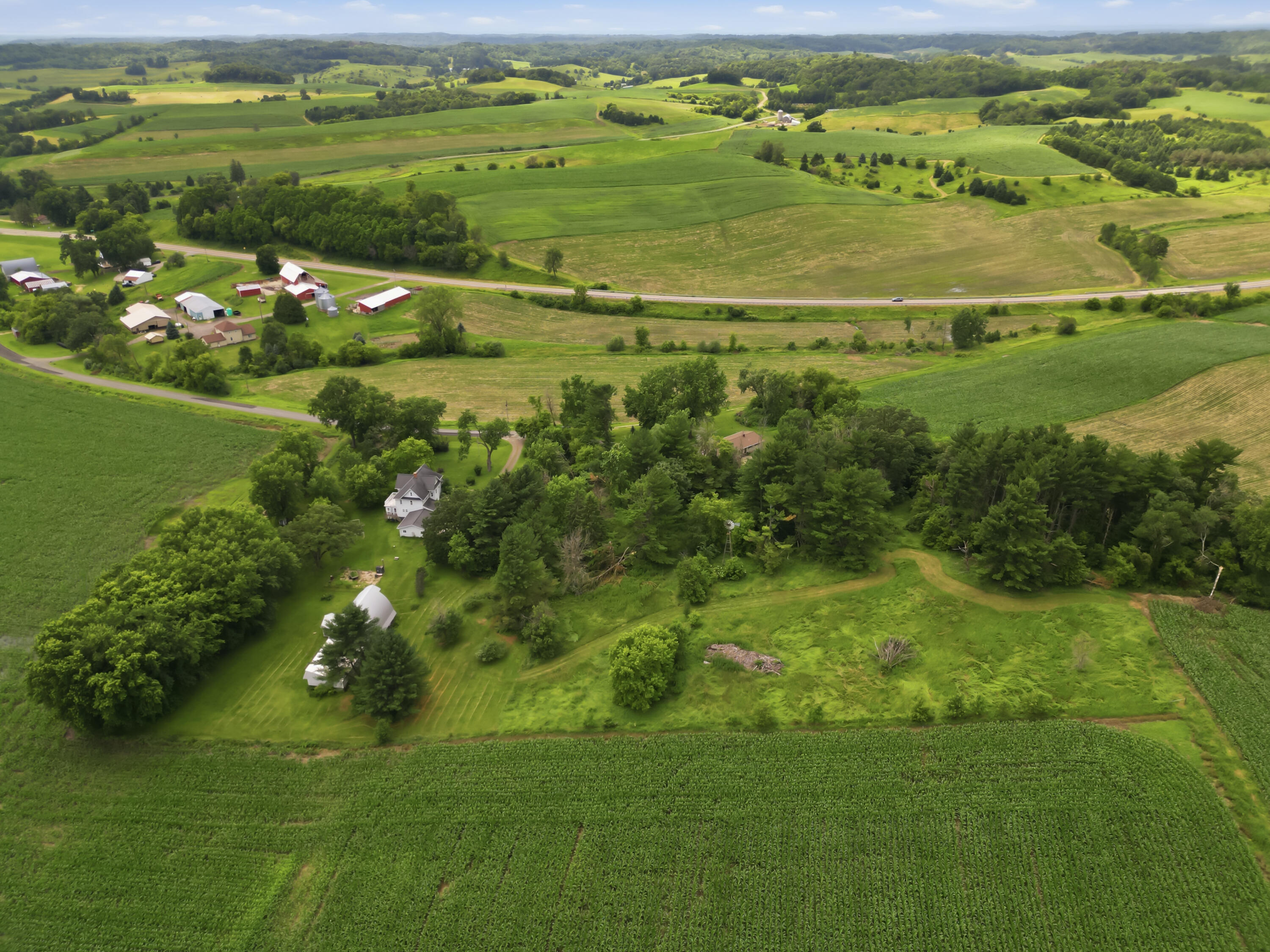 N40496 Christopherson Road Pigeon, WI 54758 - Photo 51 of 57 0A-Aerial-2-jpg