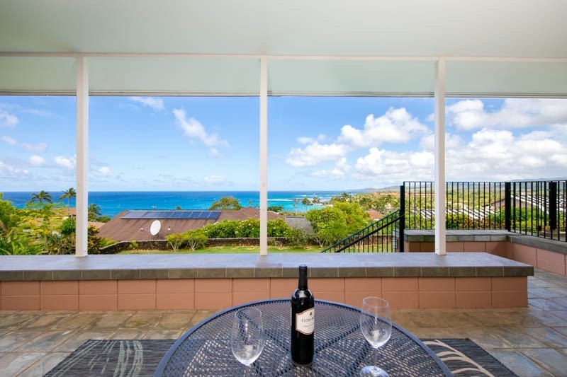 2301 Ho'ohu Road Koloa, HI 96756 - Photo 8 of 28 a view of a garden from a balcony