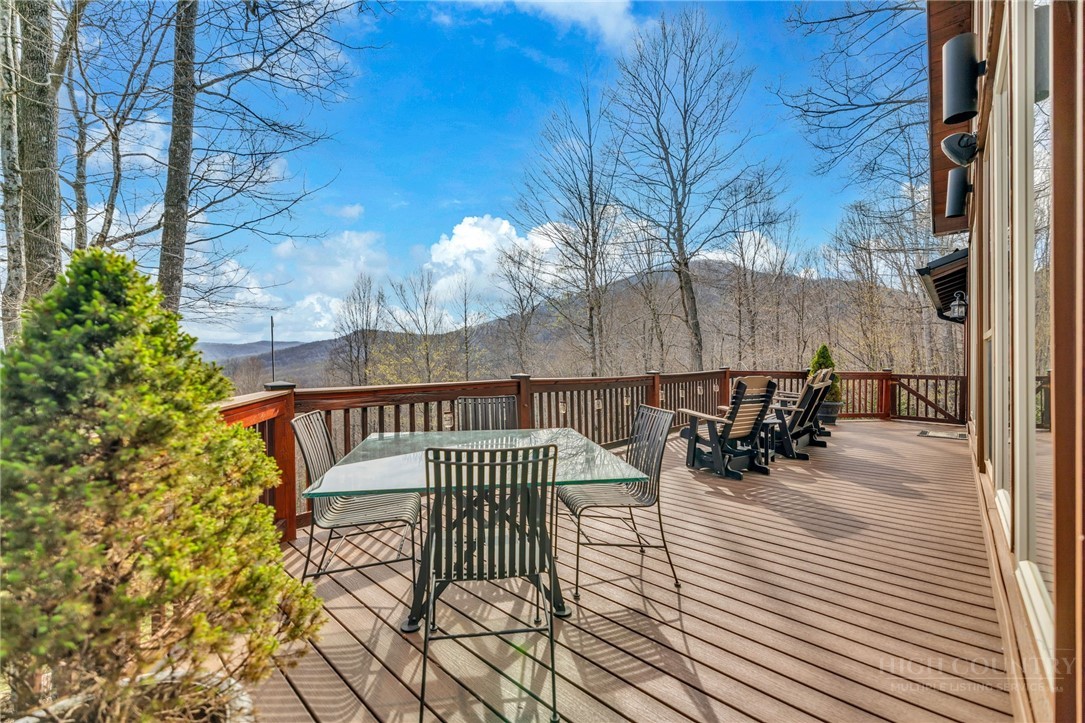 7994 3 Top Road Todd, NC 28684 - Photo 5 of 50 a view of balcony with outdoor seating