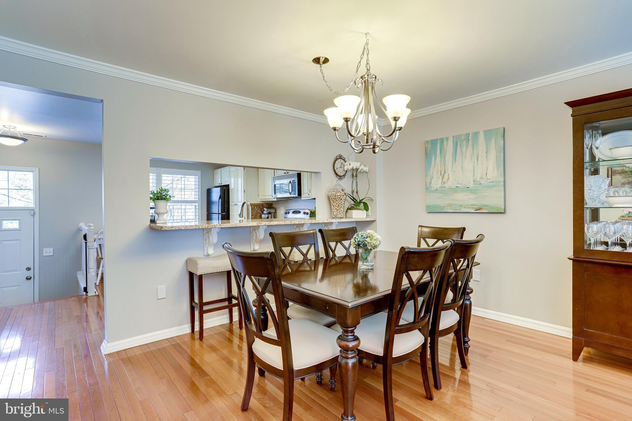 3064 South Glebe Road Arlington, VA 22206 - Photo 13 of 72 Large Dining Room/Family Room Combination
