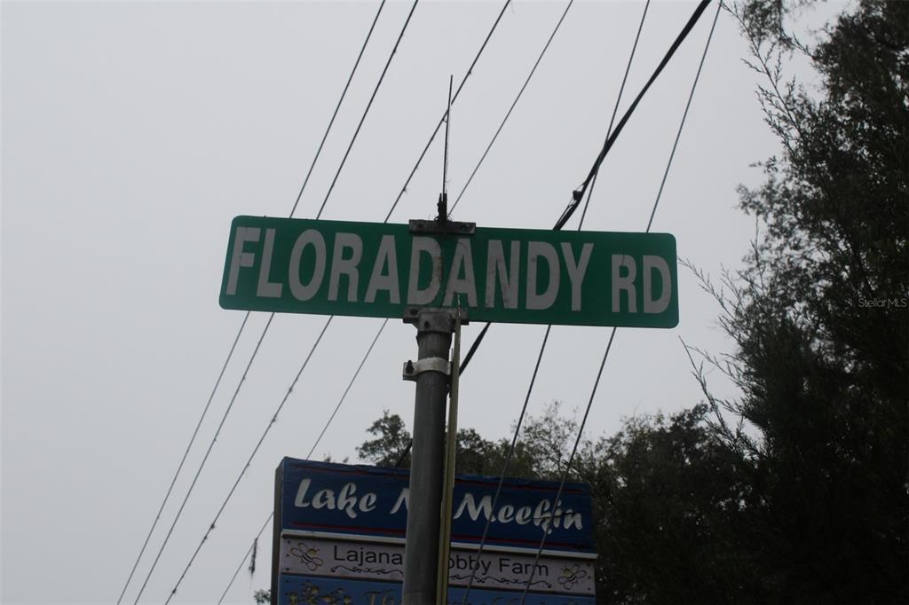 201 Floradandy Road Hawthorne, FL 32640 - Photo 6 of 11 a street sign that is on a pole