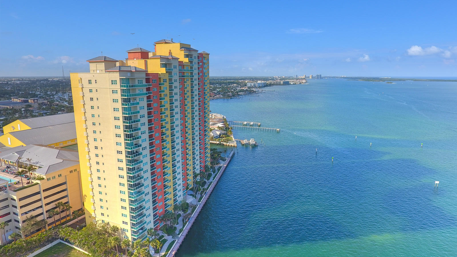 2640 Lake Shore Drive, Unit 809 Riviera Beach, FL 33404 - Photo 23 of 38 02_Aerial-5_mls