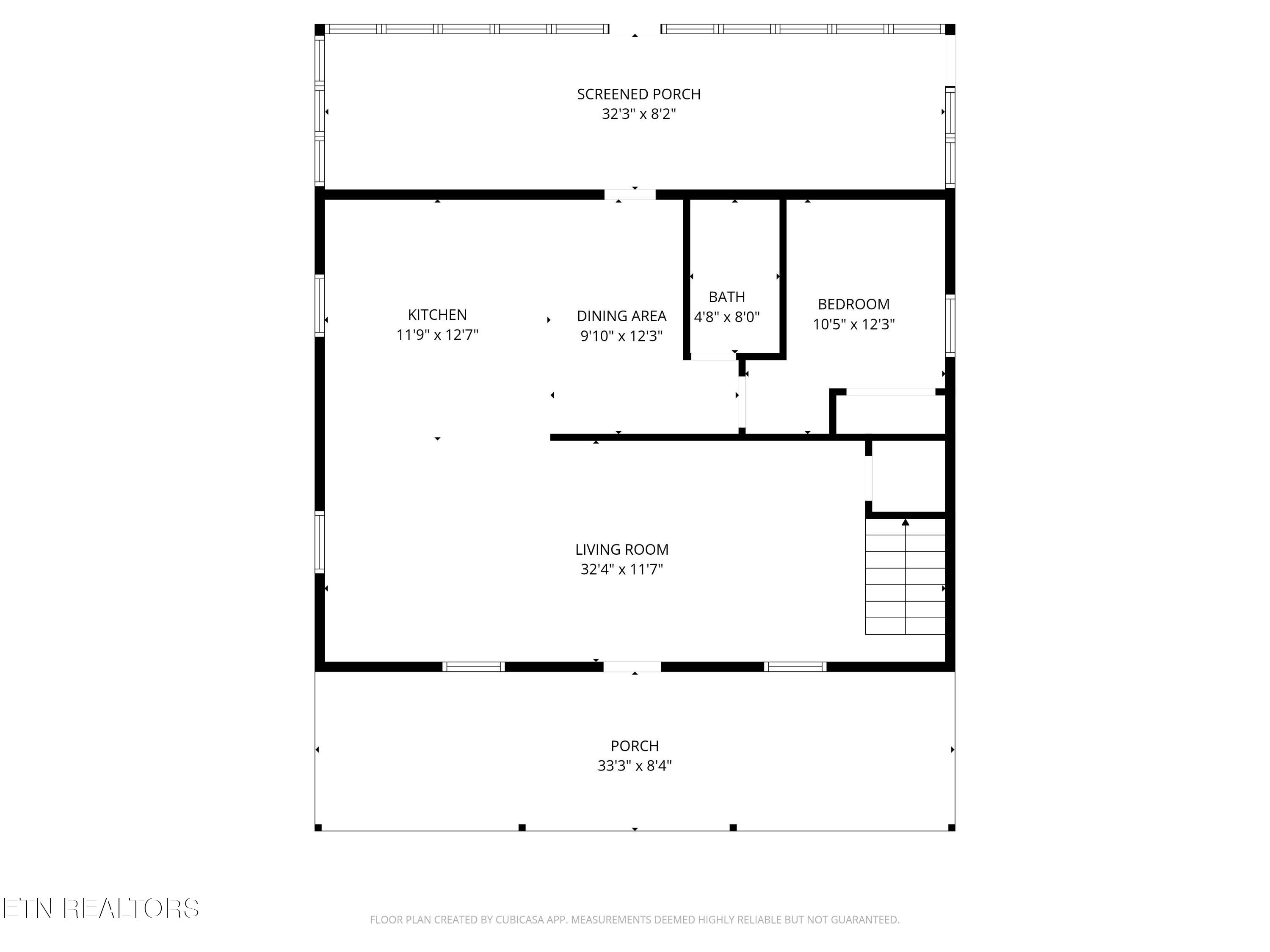 645 Mt Pleasant Road Vonore, TN 37885 - Photo 42 of 43 2D Floor Plan for 645 Mount Pleasant Roa