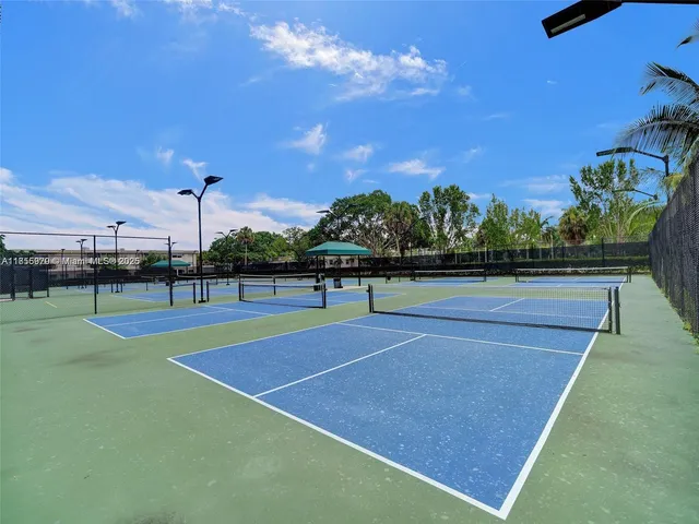 a view of tennis court