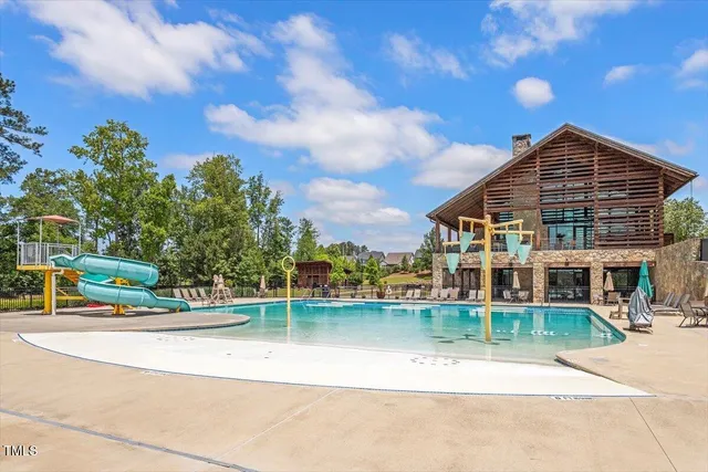 a view of a house with garden