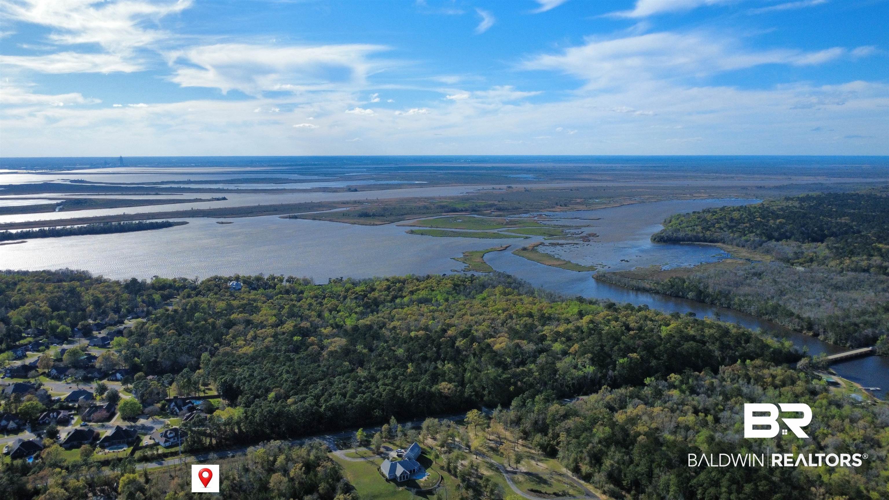 3 State Highway Daphne, AL 36527 - Photo 4 of 6 Bird's eye view of a nearby body of water and a forest